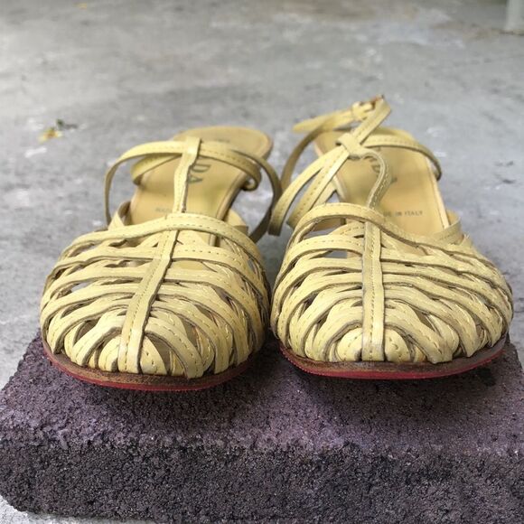 Prada  woven  sandals - Picture 5 of 12